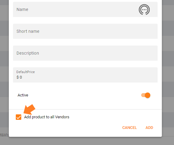 Managment App Arrow Pointing at Add Product to all Vendors box